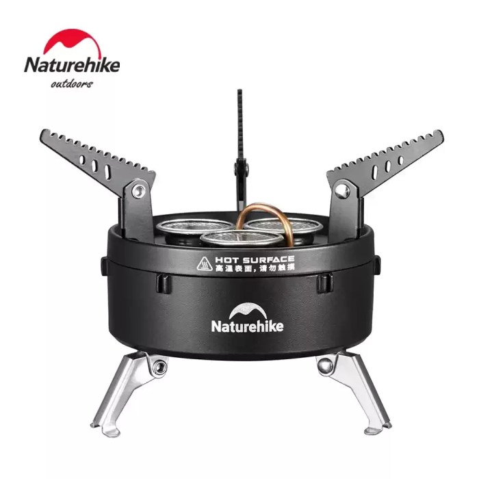 Naturehike Faint Star IGT gas stove for efficient outdoor cooking UK.