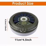 Decorative outdoor reel lights used by UK campers to illuminate a caravan awning or garden seating area.