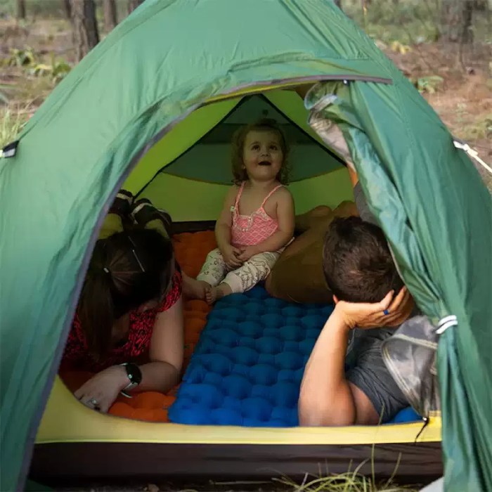 Naturehike air mat wild camping UK.
