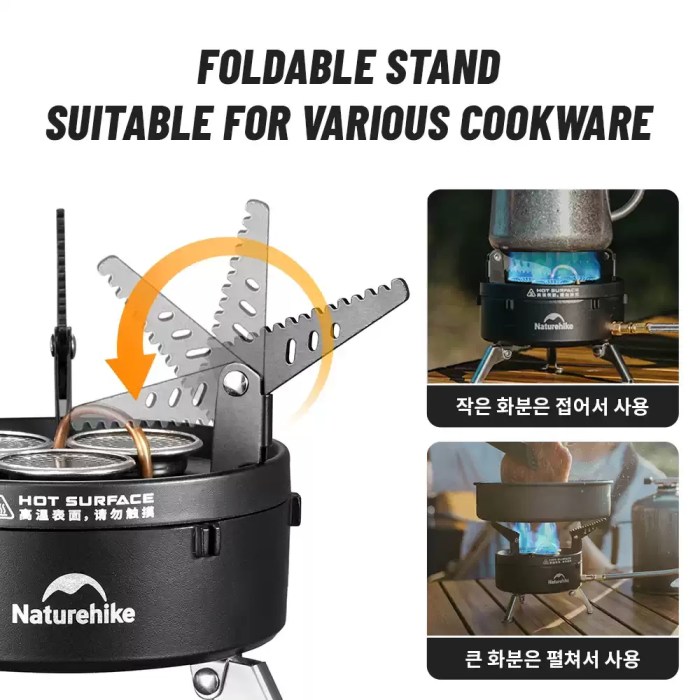 Versatile IGT compatible camping stove system for modular UK outdoor kitchens.