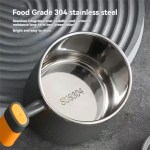 Precision-cut stainless steel tea strainer inside a double-walled camping cup for a perfect UK campsite brew.