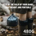 Compact foldable IGT camping stove with protective carry bag for UK travel.
