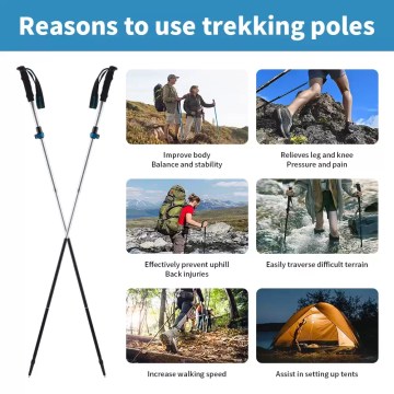 Benefits of trekking poles for hiking stability, balance and uphill walking in UK mountains