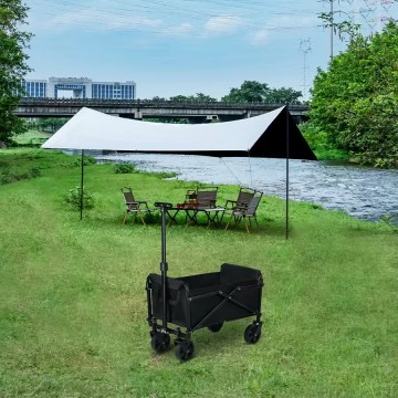 Camping trolley UK outdoor use campsite gear transport wagon