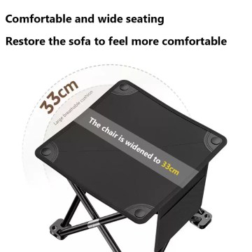 Wide seat camping stool comfortable portable chair UK camping use