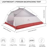 Compact portable ultralight camping tent in carry bag for easy UK hiking travel.