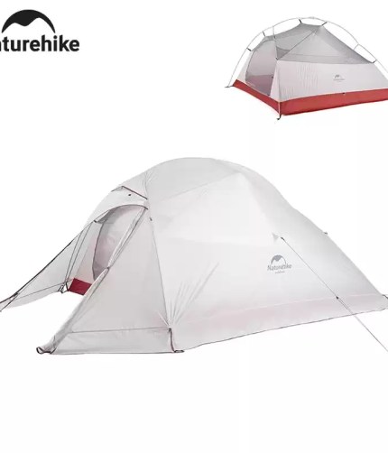 Naturehike Cloud ultralight waterproof double layer camping tent for UK backpacking trips.