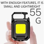 Lightweight 55g portable EDC pocket light.