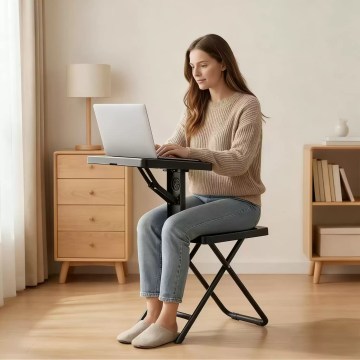 portable folding desk and stool set for home office and camping UK