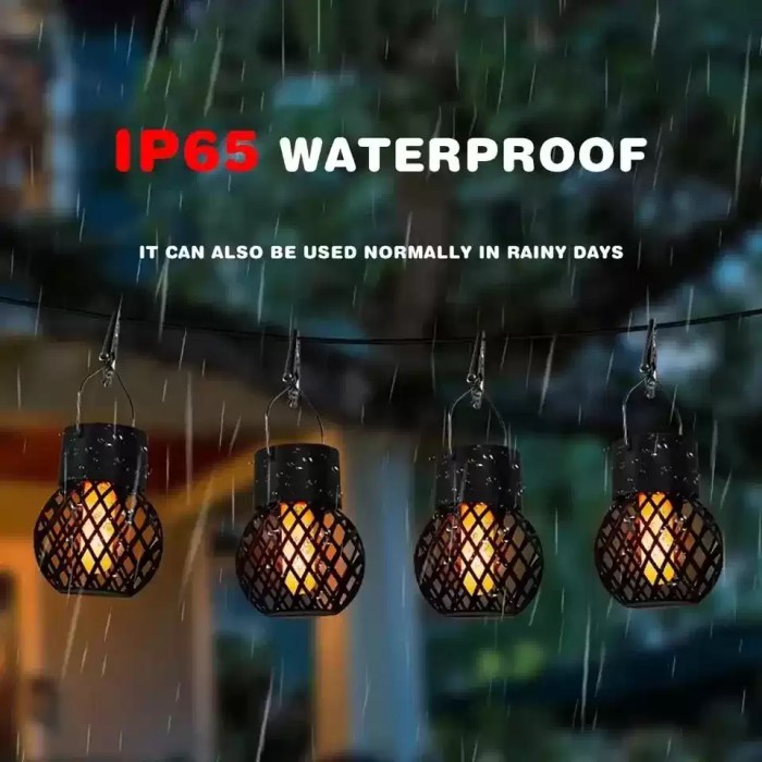 Durable waterproof outdoor lantern designed to withstand rain and wind during UK camping trips.
