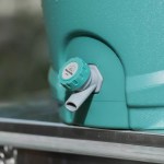 Naturehike water carrier featuring an adjustable leak-proof spigot tap.