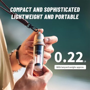 Lightweight compact Naturehike camping lantern handheld portable outdoor lighting UK