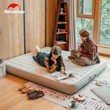 Naturehike inflatable mattress used indoors for comfortable home sleeping solution UK