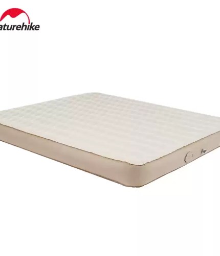 Naturehike 20cm thick inflatable camping air mattress for luxury sleep in UK.