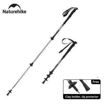 Naturehike trekking poles lightweight aluminium hiking poles adjustable UK