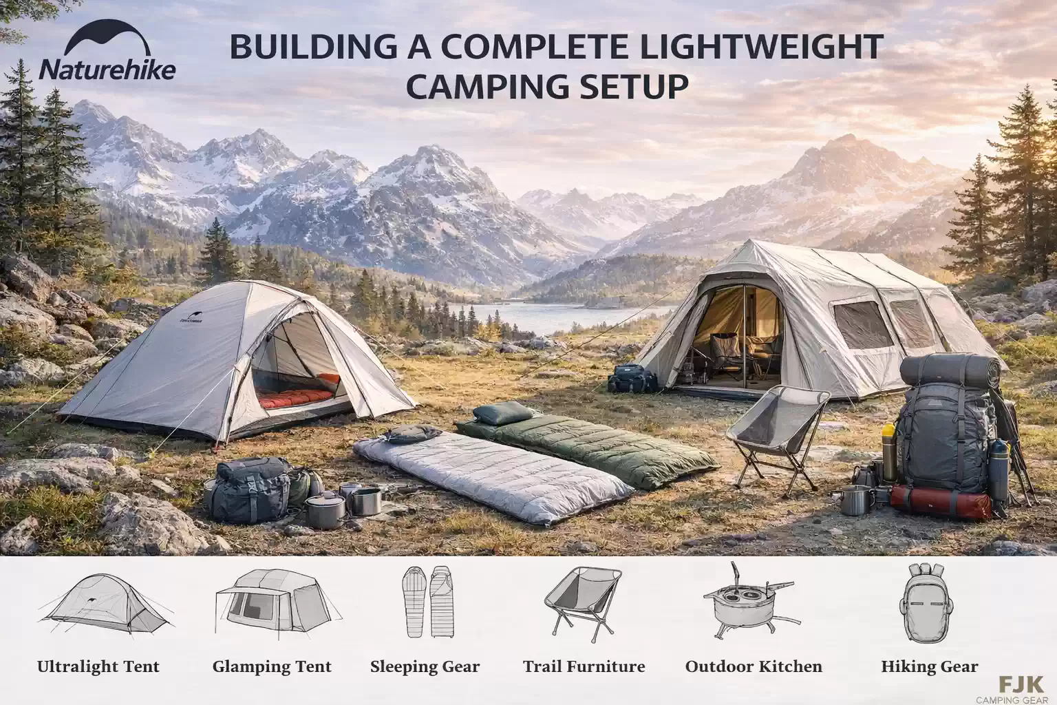 Building a Complete Lightweight Camping Setup