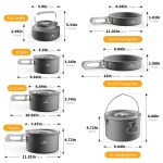 Camping cooking kit including bowls and utensils for family picnics UK.