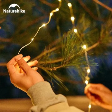 Naturehike LED camping string lights warm glow outdoor lighting UK