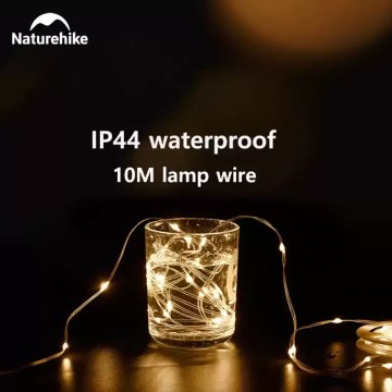 Naturehike IP44 waterproof string lights 10m outdoor use for UK camping 