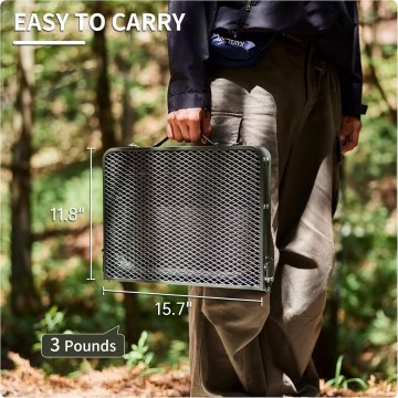 Lightweight foldable Naturehike camping table for UK camping