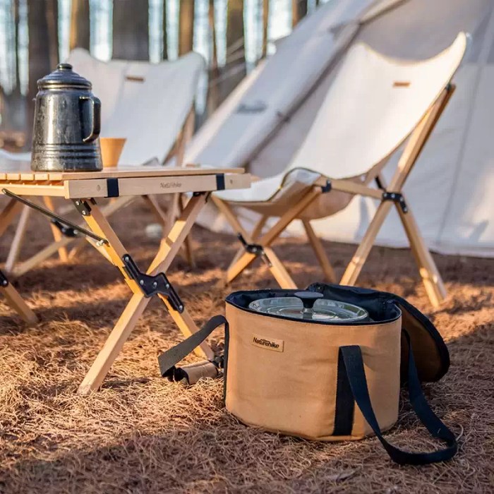 Durable multi-purpose round storage bag perfect for camping gear organization UK.