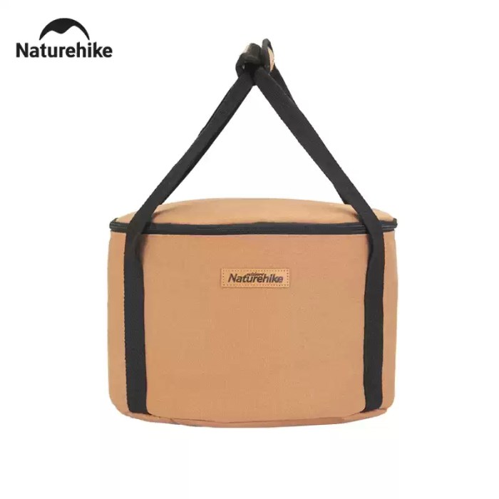 Naturehike large capacity portable round handbag for organized camping trips in UK.