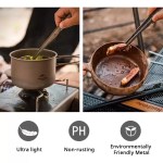 Naturehike titanium tableware being used at a campsite in the Scottish Highlands.