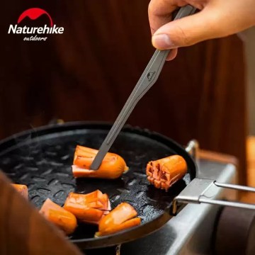 Naturehike stainless steel camping tongs grilling sausages outdoor BBQ cooking UK