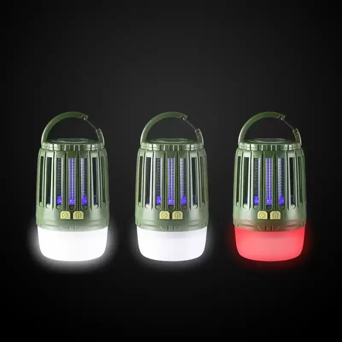 NATUREHIKE MOSQUITO KILLER LAMP_3 2-in-1 camping lantern and mosquito killer lamp for evening outdoor use.