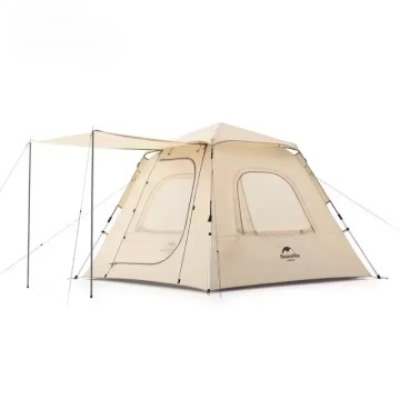 Naturehike family camping tent with canopy, large waterproof tent for UK outdoor camping