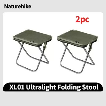 Naturehike ultralight folding stool 2 pack portable camping stool UK