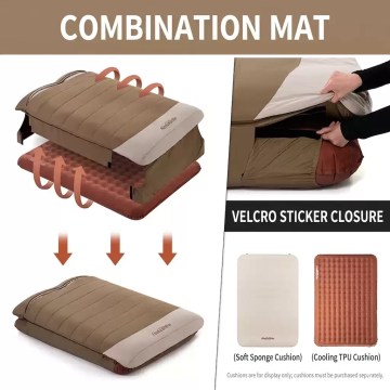 Naturehike sleeping bag combination mat detachable cushion system camping UK
