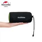 Ultra-compact foldable U-shaped pillow in storage bag for lightweight UK travel.