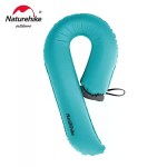 Naturehike inflatable U-shaped neck pillow for comfortable travel on UK flights.