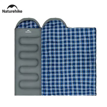 Naturehike warm camping sleeping bag blanket style for UK camping