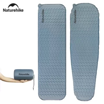 Naturehike ultralight self-inflating sleeping mat with carry bag for UK camping and backpacking.