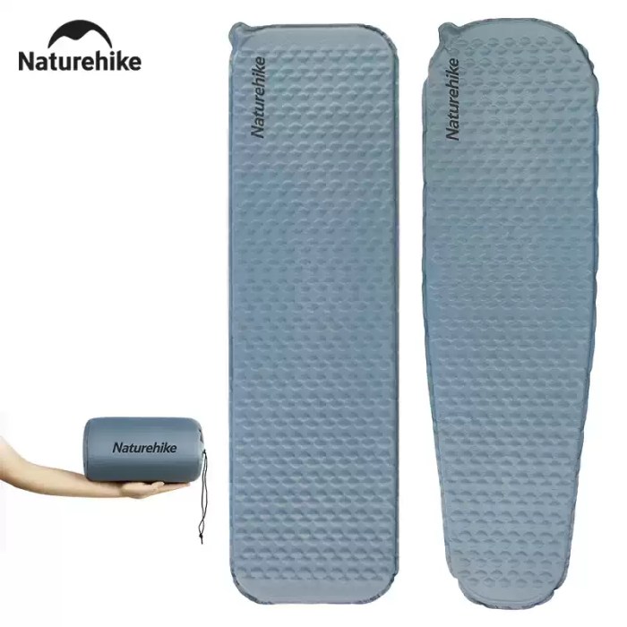 NATUREHIKE ULTRALIGHT SELF INFLATING CAMPING MAT_5 Naturehike ultralight self-inflating camping mat for comfortable UK trekking.