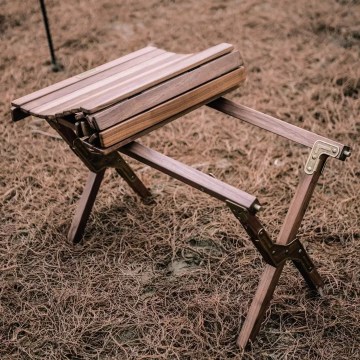 Naturehike wooden camping table foldable compact design portable outdoor table UK