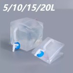 Outdoor camping folding water bucket available in 5L 10L 20L sizes.