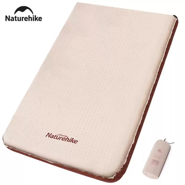 Naturehike ultralight self-inflating air mattress.