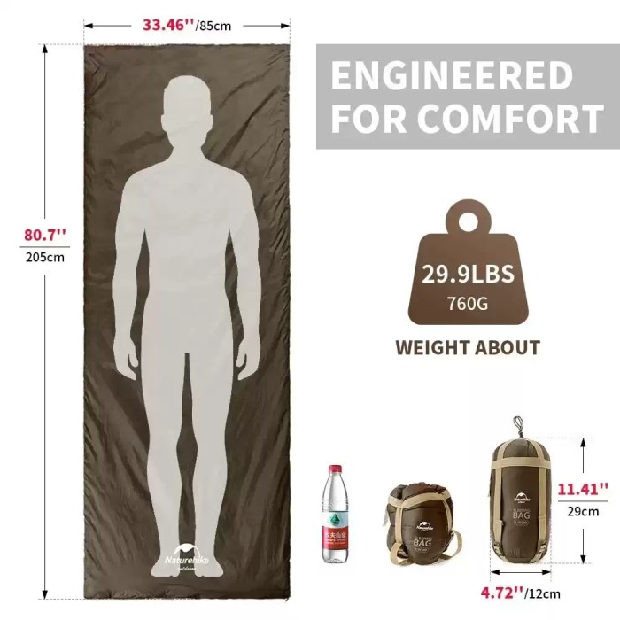 Compression sack for ultralight sleeping bag.