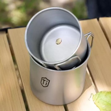 ultralight titanium mug for backpacking and camping coffee UK