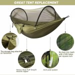 ersatile tree tent hammock being pitched as a lightweight UK shelter.