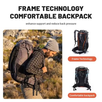 ergonomic frame technology backpack comfortable trekking support system UK