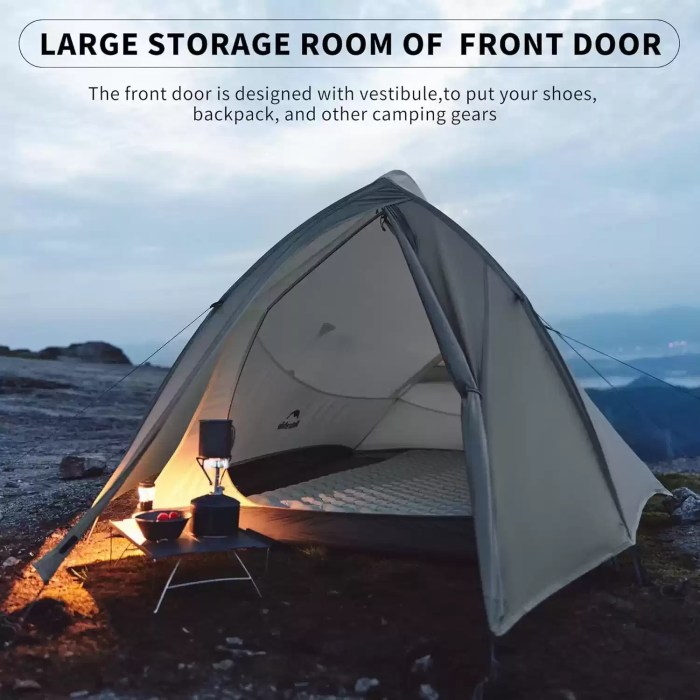 Naturehike Cloud Up Pro 3 waterproof trekking tent for lightweight UK adventures.