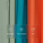 Ultralight camping hammock fabric with breathable, tear-resistant and soft material