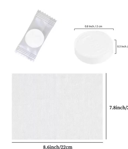 Disposable sheet towels for travel: Compact, absorbent wipes for UK camping.