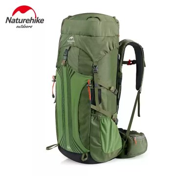 Naturehike 55L waterproof hiking backpack green large capacity trekking rucksack UK