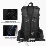 Naturehike Cielo backpack rear view with breathable straps and hydration tube design