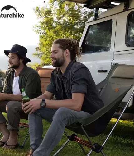 Naturehike L02 folding camping chair for hiking fishing camping and garden use